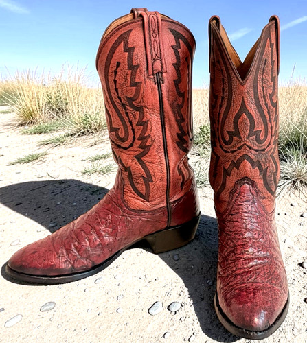 Stivali western cowboy uomo