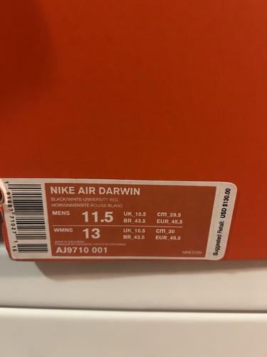 Nike air darwin bulls taglia - bulls,