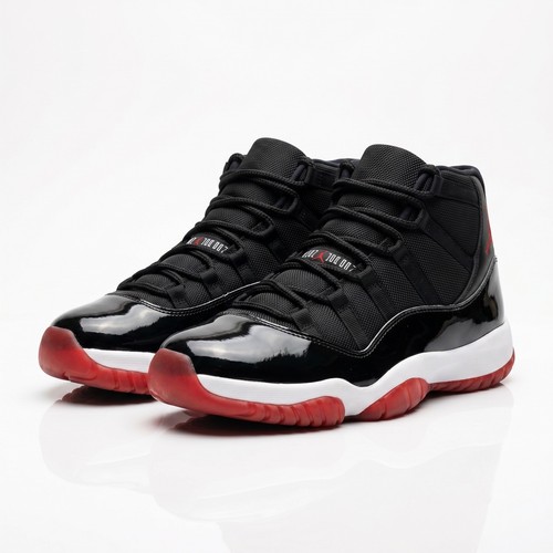 Jordan retro bred - 11, nero